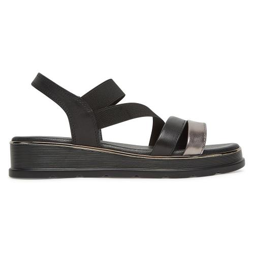 Sandály Lasocki RST-HANA-01 Látkový materiál,Přírodní kůže (useň) - Lícová