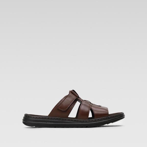 Pantofle Lasocki 3101 Přírodní kůže (useň) - Lícová