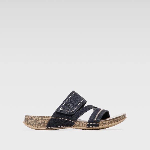 Pantofle Rieker 61150-01 Materiál/-Syntetický