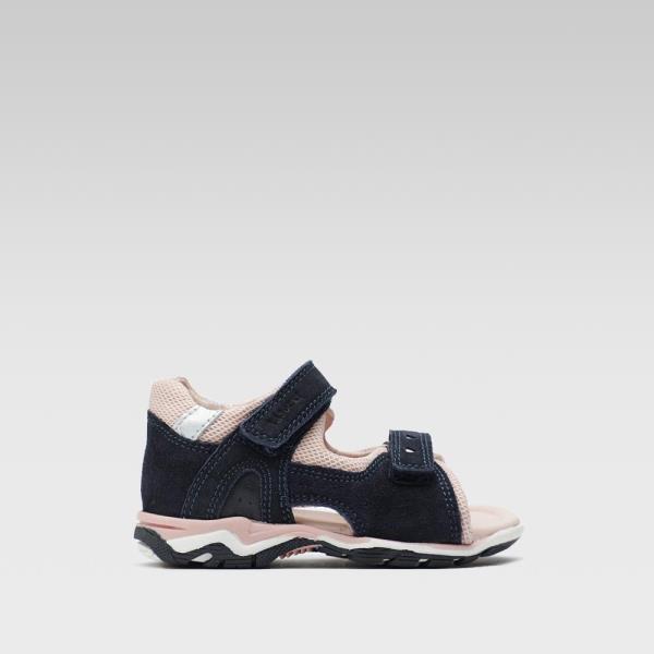 Sandály Lasocki Kids CI12-2566-11A Přírodní kůže (useň) - Semiš