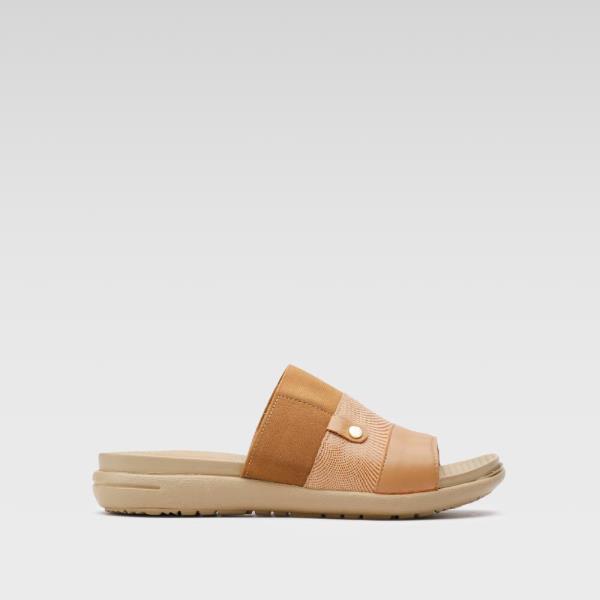 Pantofle Go Soft WI16-5702-04 Přírodní kůže (useň) - Lícová,Látka/-Látka