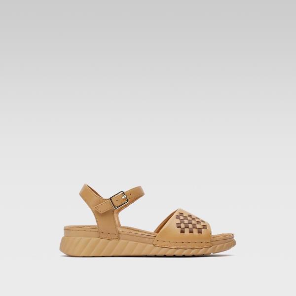 Sandály Go Soft EST-2299-03 Přírodní kůže (useň) - Lícová