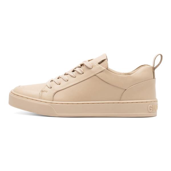 Tenisky Gino Rossi IBIZA-01 Přírodní kůže (useň) - Lícová