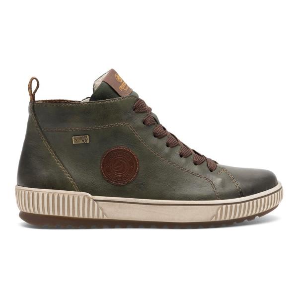 Šněrovací boty Remonte D0771-54 Přírodní kůže (useň) - Lícová