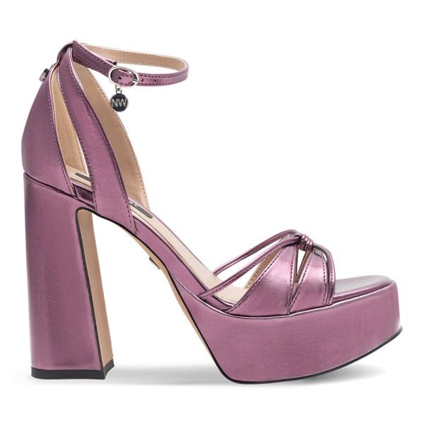Sandály NINE WEST AAHIDA ZL23002CC Imitace kůže/-Ekologická kůže