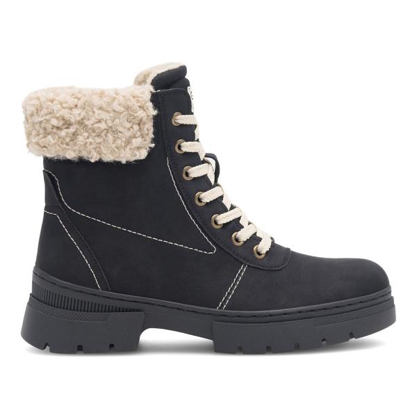 Šněrovací boty Go Soft MIRIAM WS6217-02 Materiál/-Syntetický,Látka/-Látka