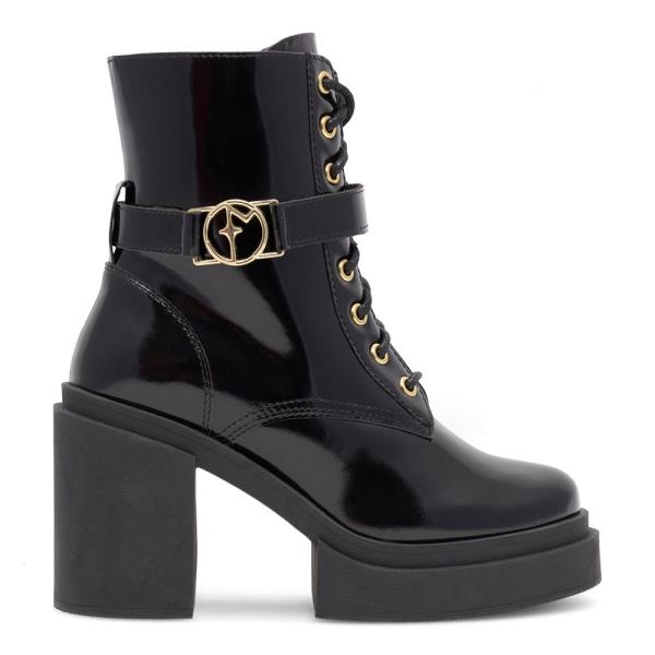 Šněrovací boty EVA MINGE HONDA-2 Přírodní kůže (useň)/-Leštěná