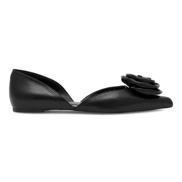 Baleríny EVA MINGE FORBES-V1521-06 Přírodní kůže (useň) - Lícová