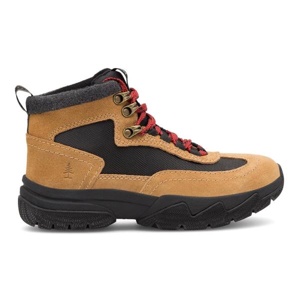 Šněrovací boty BASS OUTDOOR BA11F002 TAN - TAN Přírodní kůže (useň) - Semiš,Látka/-Látka