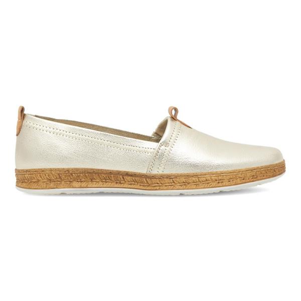 Espadrilky Lasocki WI16-2202-03 Přírodní kůže (useň) - Lícová