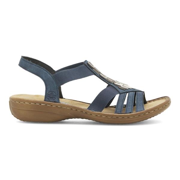 Sandály Rieker 60800-14 Materiál/-Syntetický
