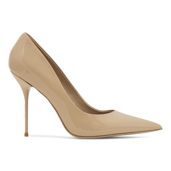 Lodičky EVA MINGE LORSICA V661-703-1 Přírodní kůže (useň) - Lakovaná