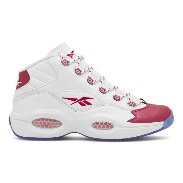 Sportovní Reebok QUESTION MID 100074721 Přírodní kůže (useň)/-Přírodní kůže (useň)