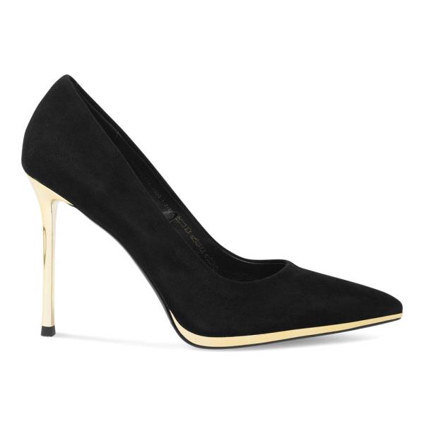 Lodičky EVA MINGE JEANNETTE-2508-1-3 Přírodní kůže (useň) - Semiš