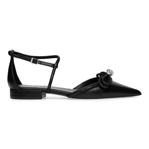 Baleríny EVA MINGE COMO-V1381-813-1 Přírodní kůže (useň) - Lícová