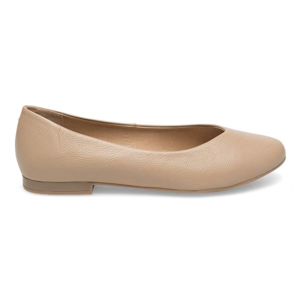 Baleríny Lasocki EST-RUMBA-02 Přírodní kůže (useň) - Lícová
