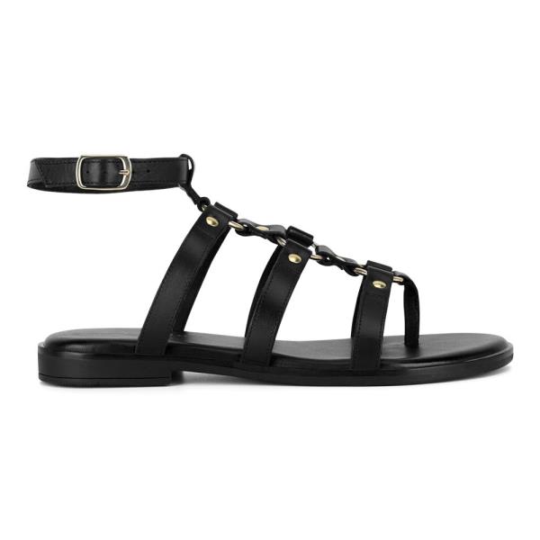 Sandály Sergio Bardi WI16-D1034-01SB Přírodní kůže (useň) - Lícová