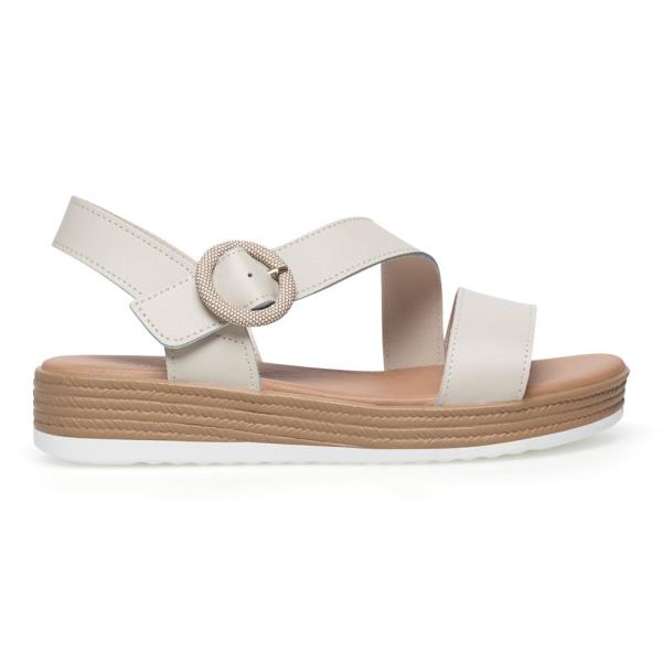 Sandály Lasocki WFA2719-3Z Přírodní kůže (useň) - Lícová