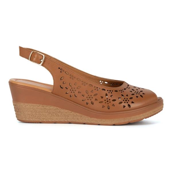 Sandály Lasocki EST-LIWIA-03 Přírodní kůže (useň) - Lícová