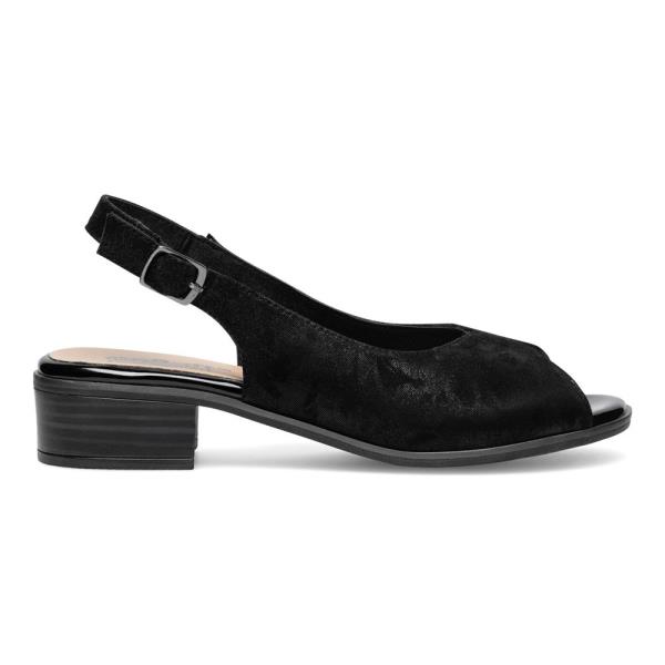 Sandály Go Soft WI23-LUCY-04 Přírodní kůže (useň) - Semiš