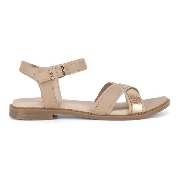 Sandály Lasocki EST-AFIONA-13 Přírodní kůže (useň) - Lícová,Látka/-Látka