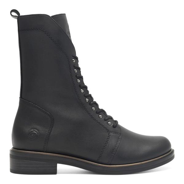 Šněrovací boty Remonte D8380-01 Přírodní kůže (useň) - Lícová