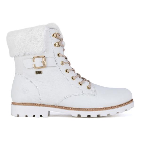 Šněrovací boty Remonte D8481-80 Látkový materiál,Přírodní kůže (useň) - Lícová