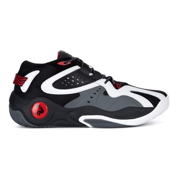 Sportovní SHAQ SHAQNOTIX AQ95008M-BWR Látkový materiál,Přírodní kůže (useň) - Lícová