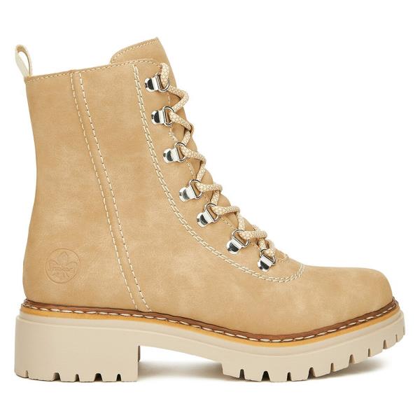 Šněrovací boty Rieker 72643-60 Syntetický materiál