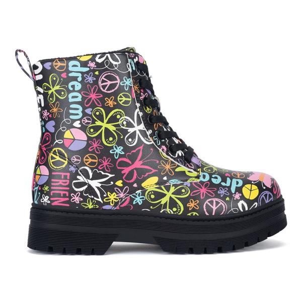 Šněrovací obuv DeeZee CF2880-1 Materiál/-Syntetický