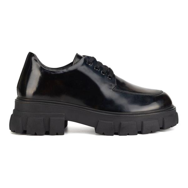 Polobotky Badura ELANA-01W1-001 Přírodní kůže (useň) - Lakovaná