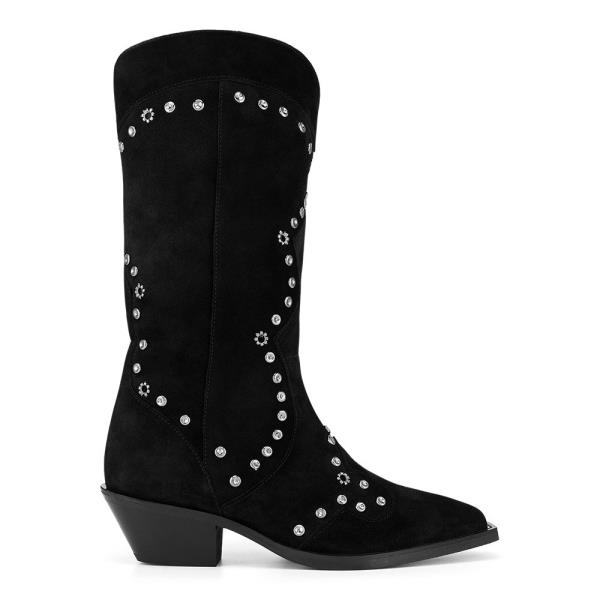 Kotníkové boty EVA MINGE ASPENDOS-795-24 Přírodní kůže (useň) - Semiš