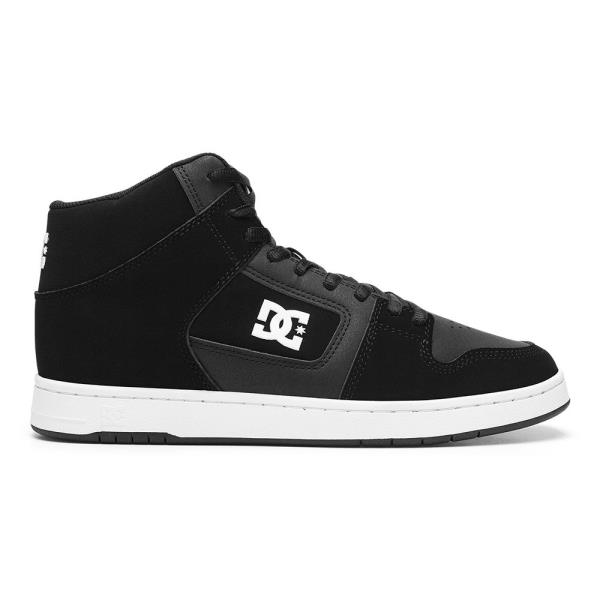 Sportovní DC Shoes MANTECA 4 HI ADYS100743-BKW Syntetický materiál,Přírodní kůže (useň)/-Přírodní kůže (useň)