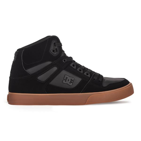 Sportovní DC Shoes PURE HIGH-TOP WC ADYS400043-BGM Přírodní kůže (useň)/-Přírodní kůže (useň),Materiál/-Syntetický