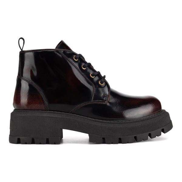 Šněrovací boty Badura PILO-SL-04301 Přírodní kůže (useň) - Lakovaná