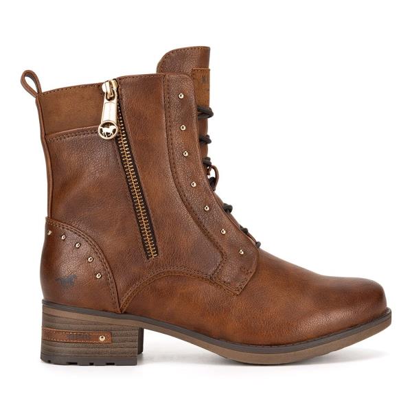 Šněrovací boty Mustang 1229-522 Syntetický materiál