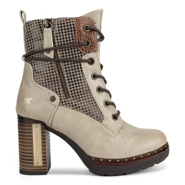 Šněrovací boty Mustang 1336-510 Syntetický materiál