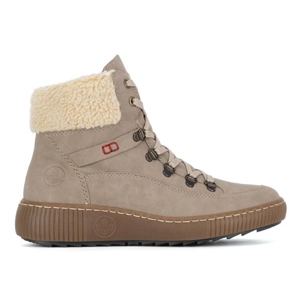 Šněrovací boty Rieker Z6638-64 Syntetický materiál