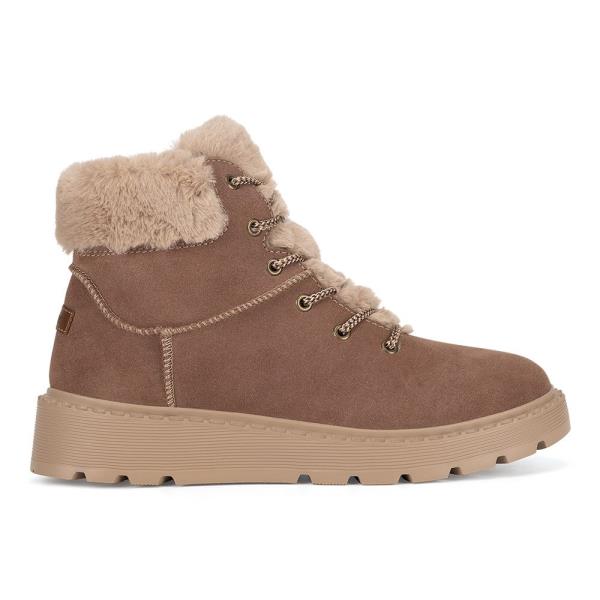 Šněrovací boty Rieker 70402-24 Syntetický materiál,Přírodní kůže (useň) - Semiš