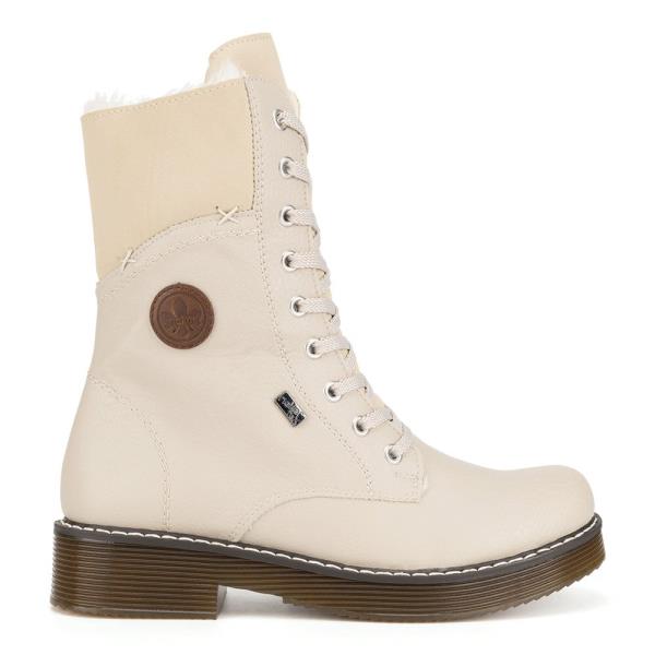 Šněrovací boty Rieker 70048-60 Látkový materiál,Syntetický materiál