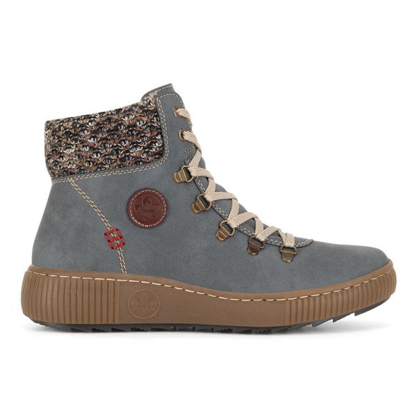 Šněrovací boty Rieker Z6648-14 Syntetický materiál