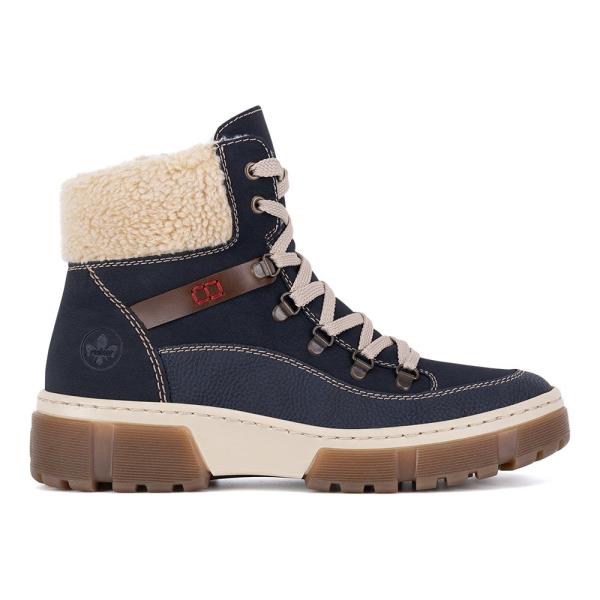 Šněrovací boty Rieker X8638-14 Syntetický materiál