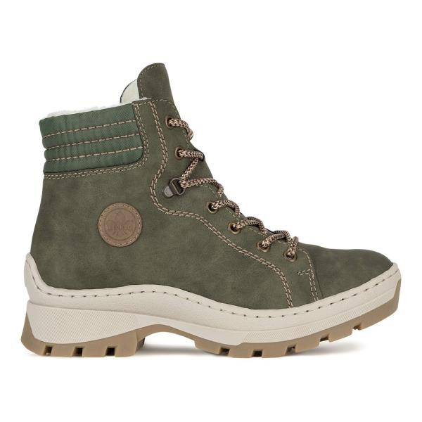 Šněrovací boty Rieker X9334-54 Syntetický materiál