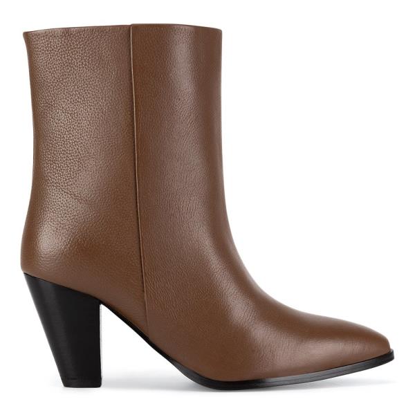 Kotníkové boty Gino Rossi HANYIA-116027 Přírodní kůže (useň) - Lícová