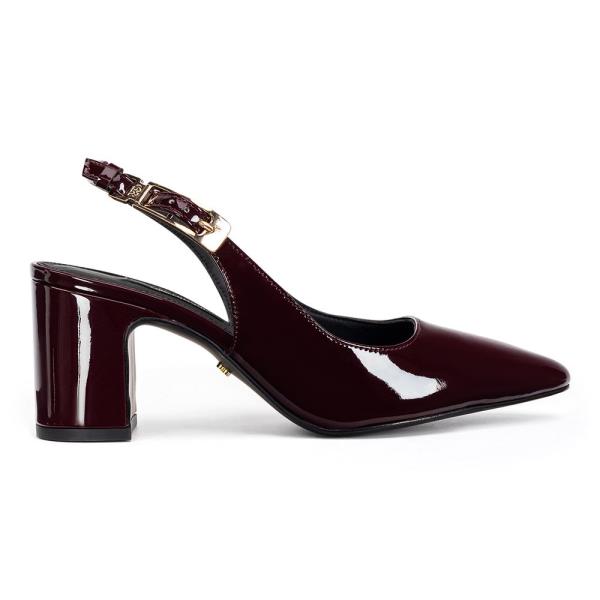 Lodičky Gino Rossi JORDANA-115997 Přírodní kůže (useň) - Lakovaná