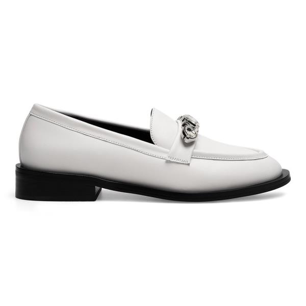 Polobotky EVA MINGE WGA3289-1Z Přírodní kůže (useň) - Lícová