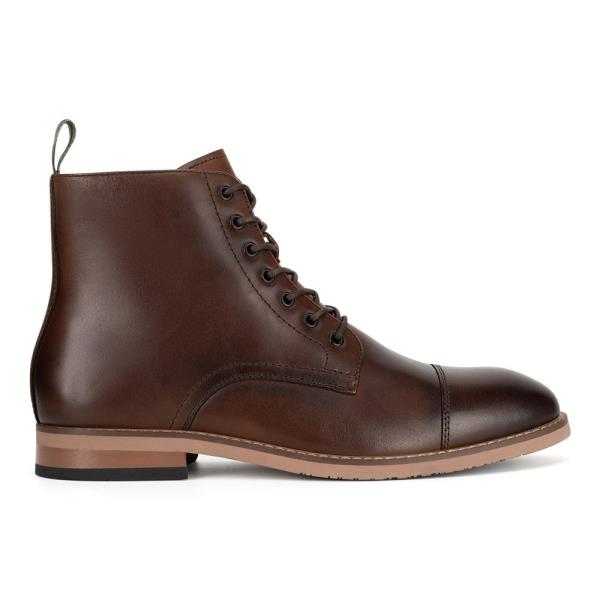 Šněrovací boty Gino Rossi DANTE-06 124AM Přírodní kůže (useň) - Lícová