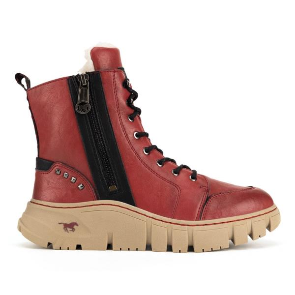 Šněrovací boty Mustang 1499-602-5 Syntetický materiál