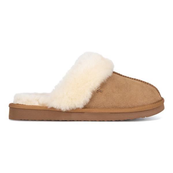 Bačkory Mexx MICH2003643W Přírodní kůže (useň) - Semiš