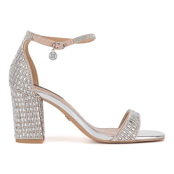 Sandály NINE WEST WFA3032-1 Látkový materiál